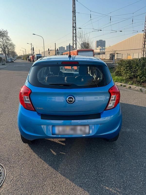 Second-hand Opel Karl 75 CP (55 kW) 2016 Albastru Hatchback