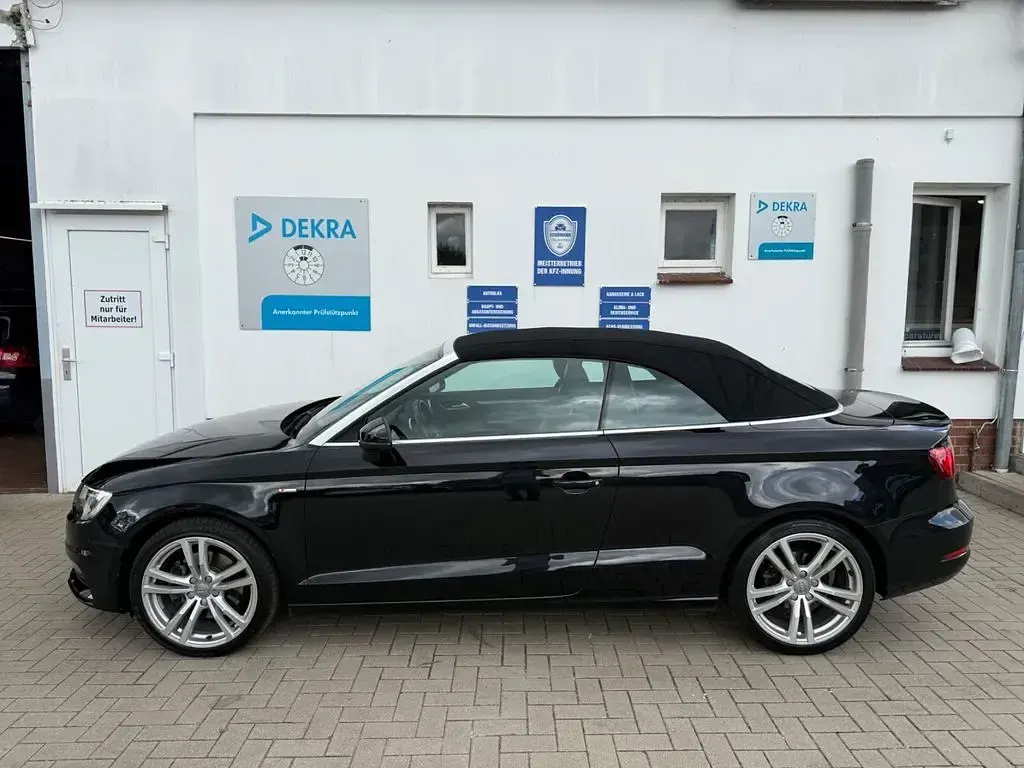 Gebraucht Audi A3 Cabriolet S-Line 179 PS (131 kW) 2014 Schwarz Cabrio