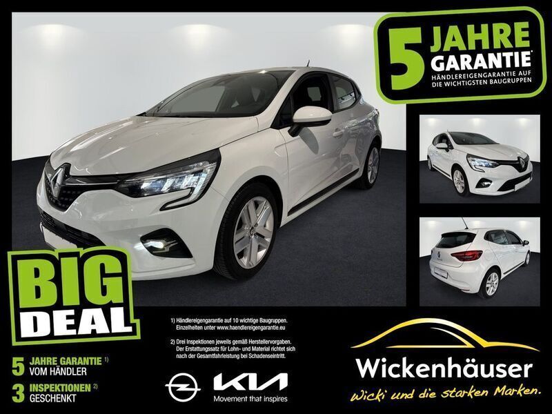 Gletscherweiss Gebraucht 2021 Renault Clio V SE Limousine | 10.990 € (Fairer Preis) - Bild 1/4