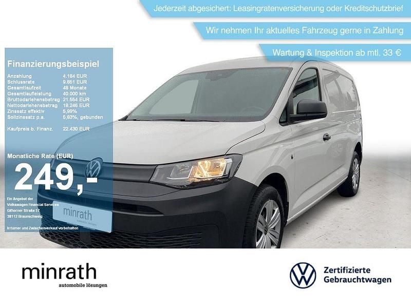 Weiß Gebraucht 2021 VW Caddy Maxi Van / Kleinbus | 22.180 € (Superpreis) - Bild 1/4