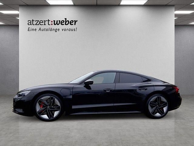 Gebraucht Audi e-tron GT quattro Ambiente 439 kW (598 PS) 2022 Mythosschwarz metallic Limousine