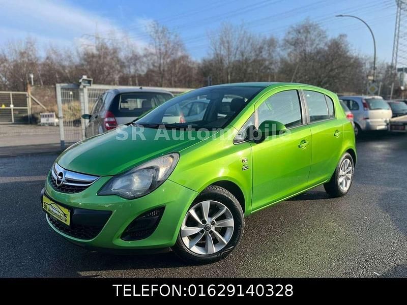 Gebraucht Opel Corsa Energy 69 PS (50 kW) 2014 Grün Kleinwagen