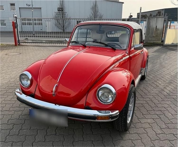 Gebraucht VW Käfer S 50 PS (36 kW) 1979 Rot Cabrio