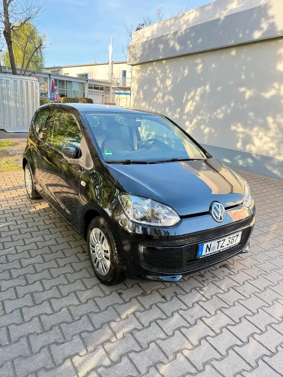 Gebraucht VW up! 60 PS (44 kW) 2012 Schwarz Kleinwagen
