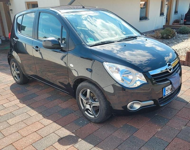 Gebraucht Opel Agila Edition 86 PS (63 kW) 2009 Schwarz Kleinwagen