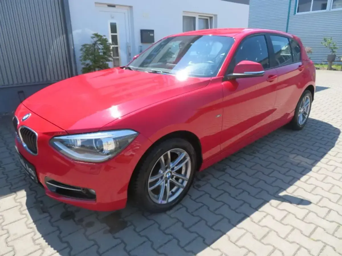 Gebraucht BMW 118 170 PS (125 kW) 2013 Rot Kleinwagen