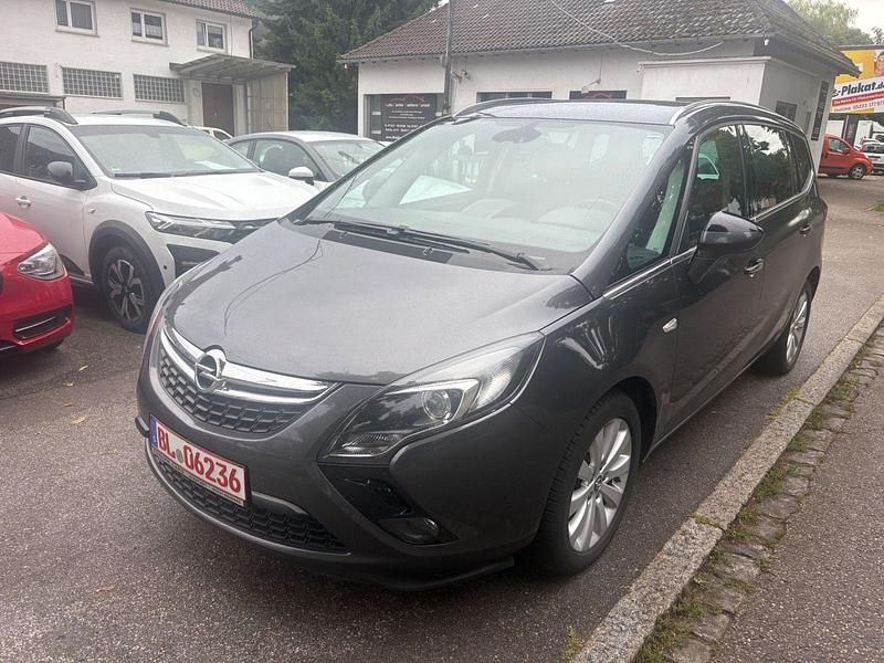 Grau Gebraucht 2012 Opel Zafira Tourer Edition Van / Kleinbus | 6.450 € (Fairer Preis) - Bild 1/4