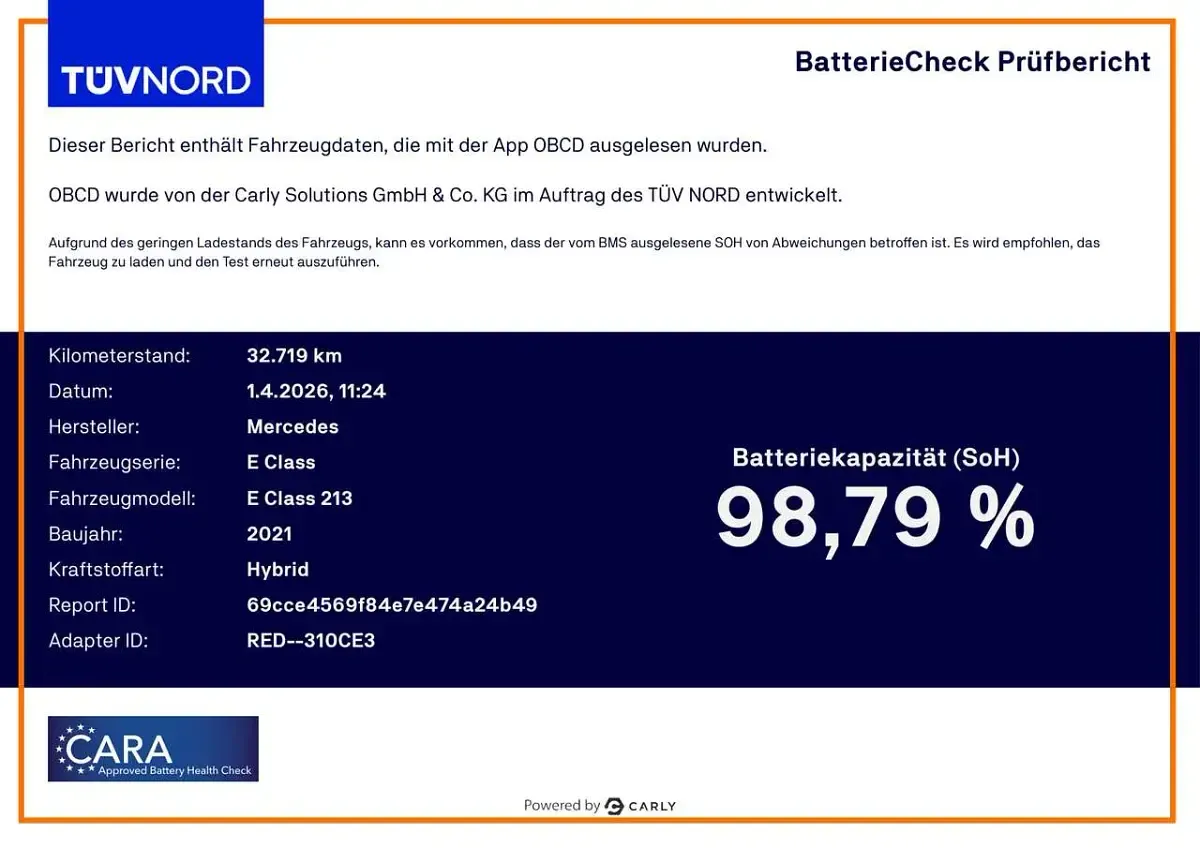 Gebraucht Mercedes E300 194 PS (142 kW) 2021 Schwarz uni Kombi