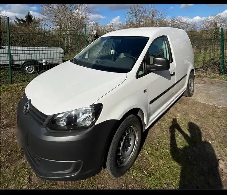 Gebraucht VW Caddy 109 PS (80 kW) 2013 Weiß Van / Kleinbus