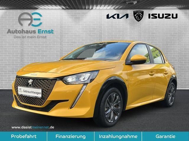 Faro gelb metallic Gebraucht 2021 Peugeot e-208 Active Kleinwagen | 16.250 € (Fairer Preis) - Bild 1/4