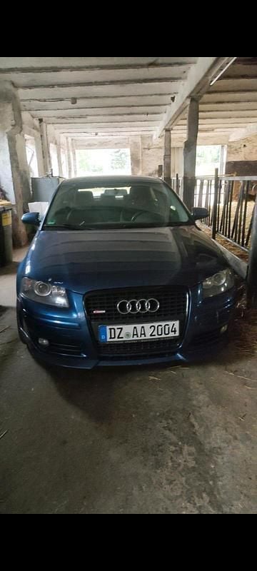 Blau Gebraucht 2008 Audi A3 S-Line | 4.200 € - Bild 1/3