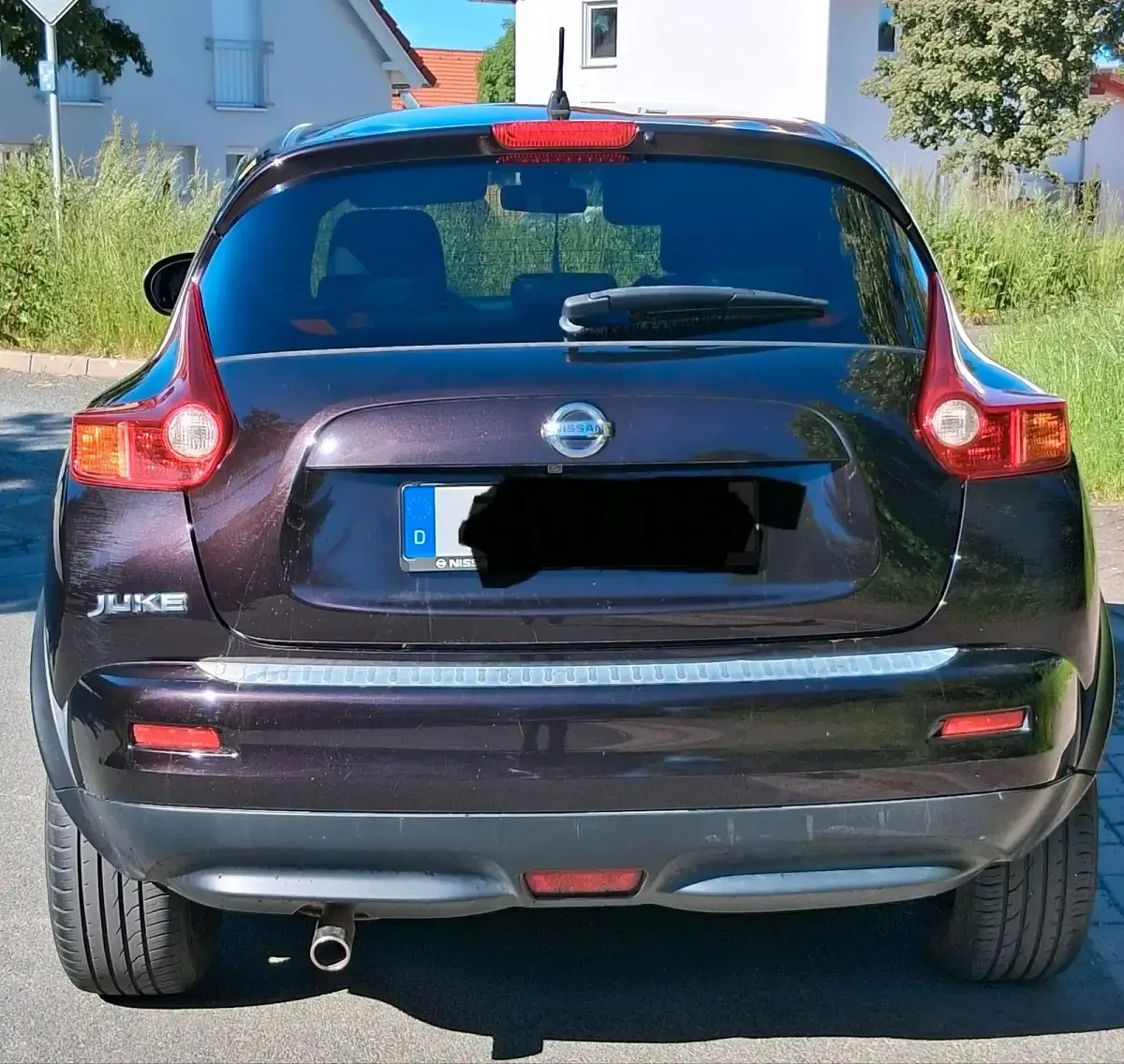 Używany Nissan Juke Shiro 117 KM (86 kW) 2012 Purpurowy SUV