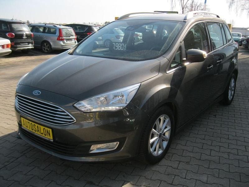 Gebraucht Ford Grand C-Max Titanium 150 PS (110 kW) 2015 Grau Van / Kleinbus