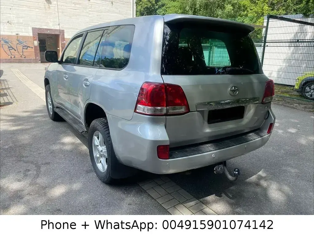 Gebraucht Toyota Land Cruiser 265 PS (194 kW) 2008 Silber SUV
