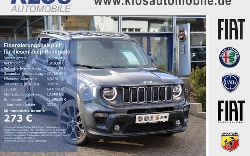 Grau Gebraucht 2024 Jeep Renegade SUV | 25.990 € (Fairer Preis) - Bild 1/4