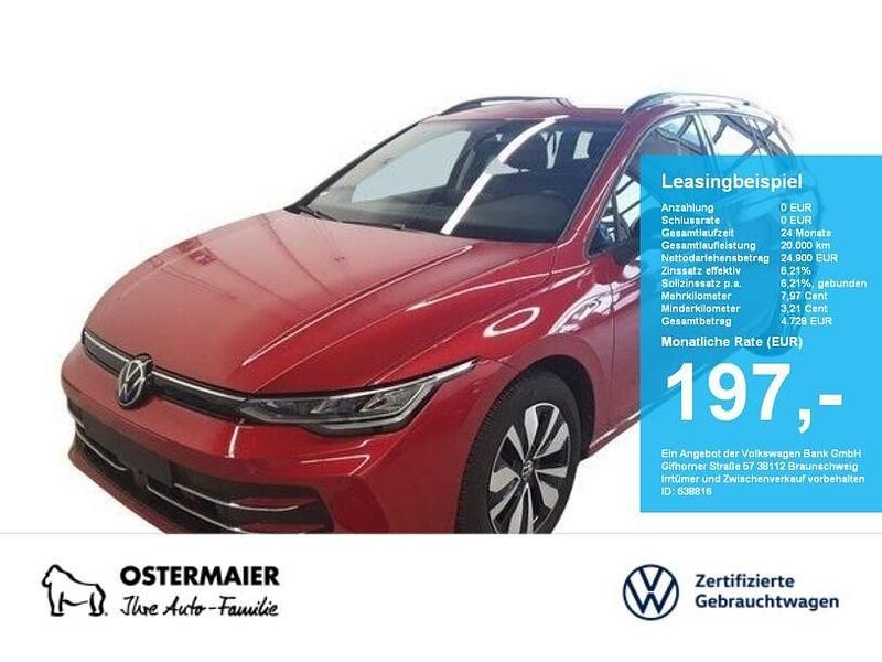 Gebraucht VW Golf VIII Goal 116 PS (85 kW) 2025 Kings red metallic Kombi