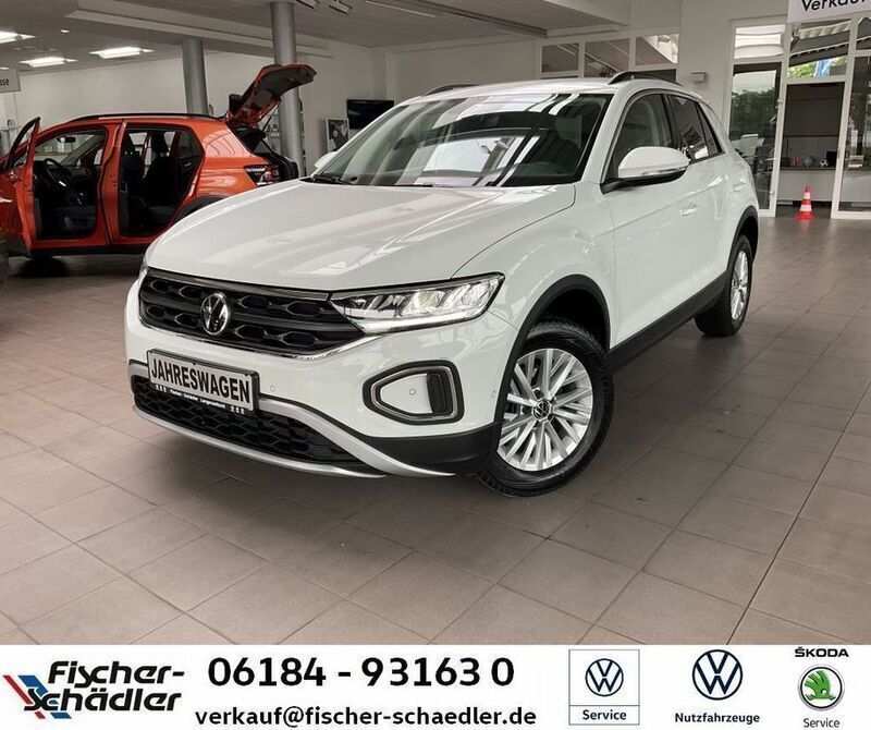 Pure white Gebraucht 2024 VW T-Roc Life SUV | 22.950 € (Guter Preis) - Bild 1/4