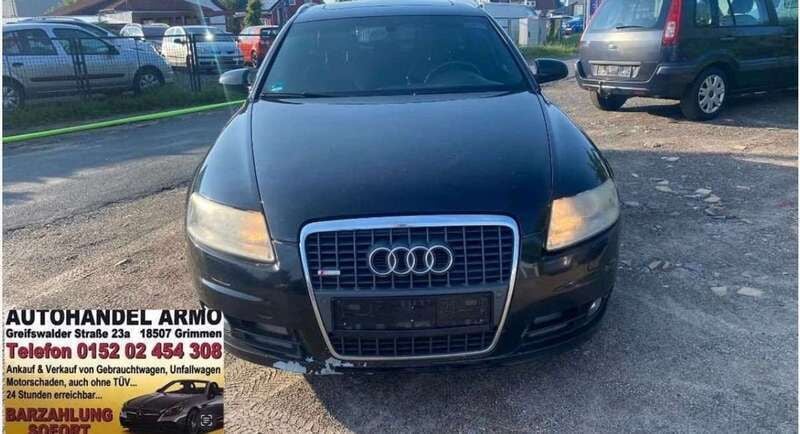 Phantomschwarz perleffekt Gebraucht 2006 Audi A6 Kombi | 2.300 € (Superpreis) - Bild 1/4