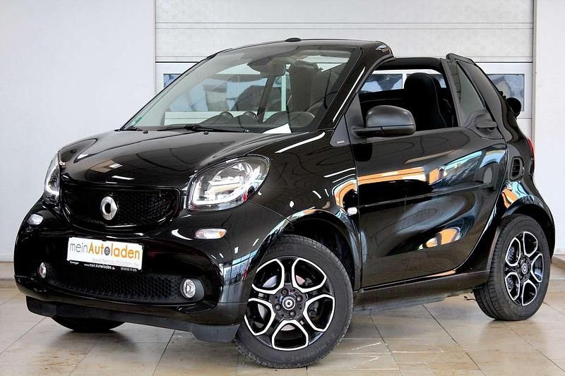 Schwarz Gebraucht 2019 Smart ForTwo Cabrio Cabrio | 16.950 € (Fairer Preis) - Bild 1/4