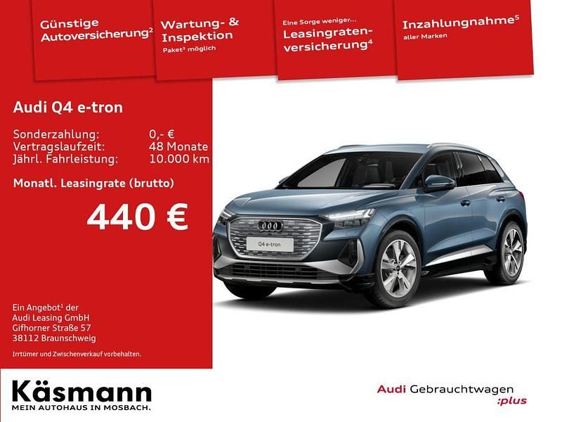 Gebraucht Audi e-tron 210 kW (286 PS) 2025 Geysirblau metallic (metallic) SUV