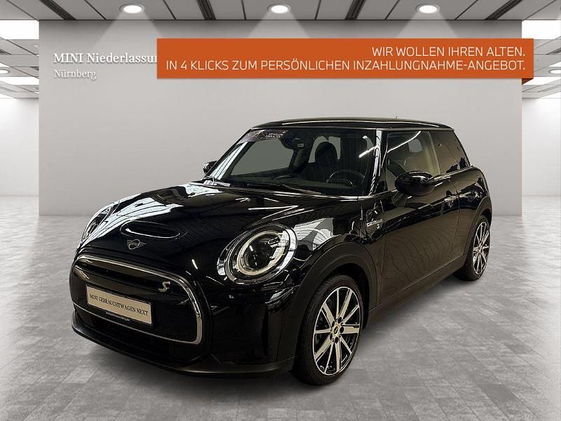 Schwarz Gebraucht 2021 Mini Cooper SE Kleinwagen | 18.890 € (Etwas zu teuer) - Bild 1/4