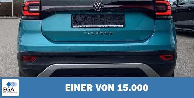 Gebraucht VW T-Cross Active 110 PS (80 kW) 2022 Grün metallic SUV