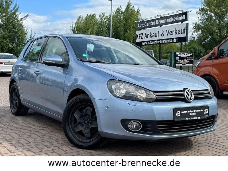 Blau Gebraucht 2009 VW Golf VI Comfortline Limousine | 5.950 € (Guter Preis) - Bild 1/4