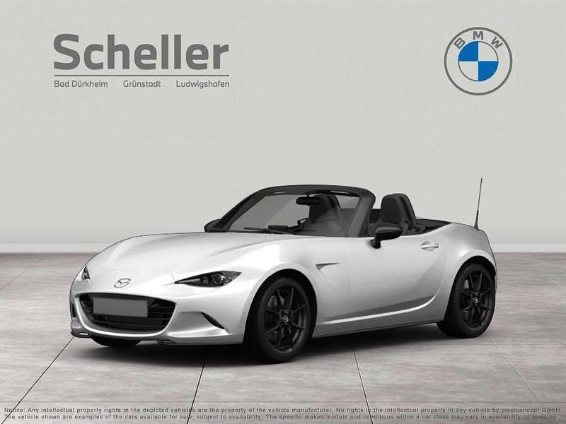 Arctic white Gebraucht 2023 Mazda MX5 Ad'Vantage Cabrio | 24.500 € (Fairer Preis) - Bild 1/4