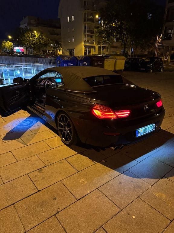 Schwarz Gebraucht 2012 BMW 650 Cabriolet Performance Cabrio | 28.600 € (Teuer) - Bild 1/4