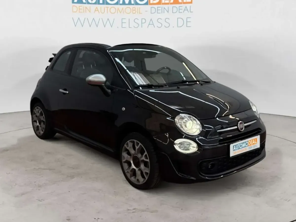 Gebraucht Fiat 500C Rockstar 71 PS (52 kW) 2020 Vesuvio schwarz) (schwarz Cabrio