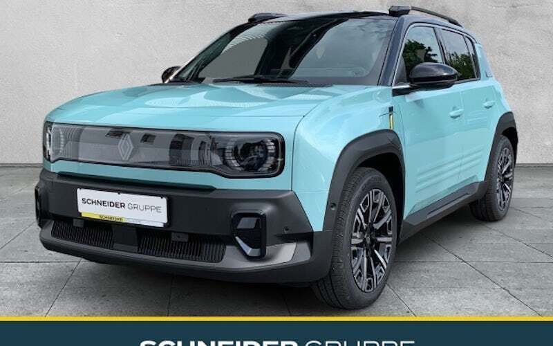 Grün Neu 2025 Renault 4 E-Tech Iconic SUV | 40.340 € - Bild 1/4