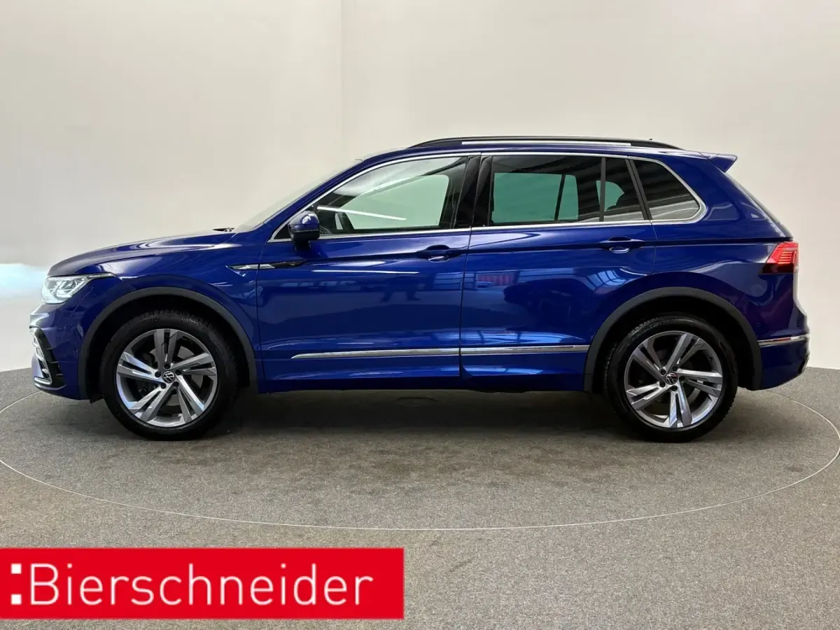 Gebraucht VW Tiguan Pro 200 PS (147 kW) 2021 Blau SUV