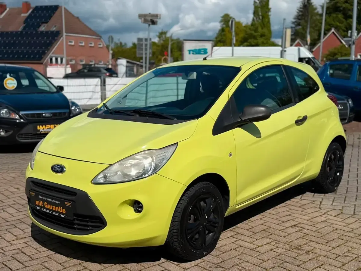 Gebraucht Ford Ka 69 PS (50 kW) 2009 Gelb Kleinwagen