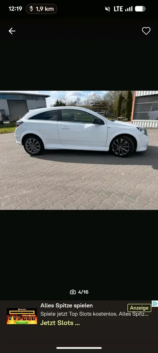 Gebraucht Opel Astra GTC 116 PS (85 kW) 2010 Weiß Coupé