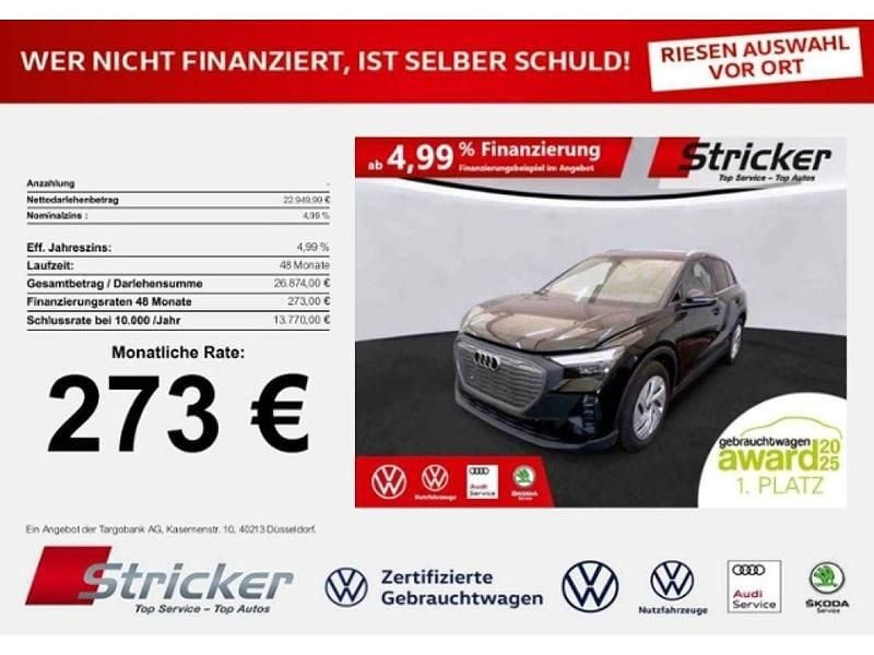 Mythosschwarz metallic (metallic) Gebraucht 2022 Audi e-tron SUV | 22.949 € (Guter Preis) - Bild 1/4