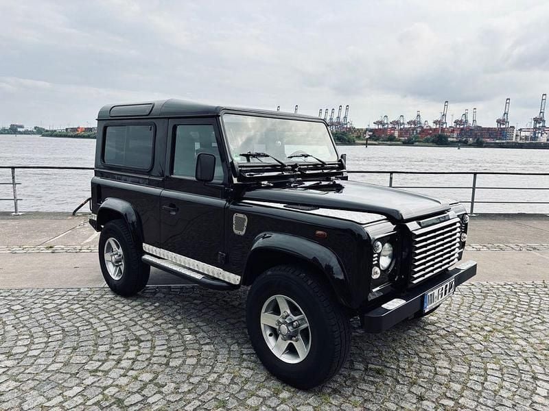 Schwarz Gebraucht 2006 Land Rover Defender SUV | 31.500 € (Superpreis) - Bild 1/4