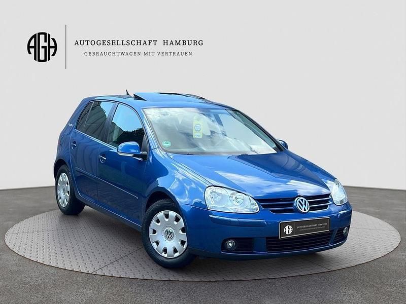 Blau Gebraucht 2007 VW Golf V Edition Limousine | 4.994 € (Fairer Preis) - Bild 1/4