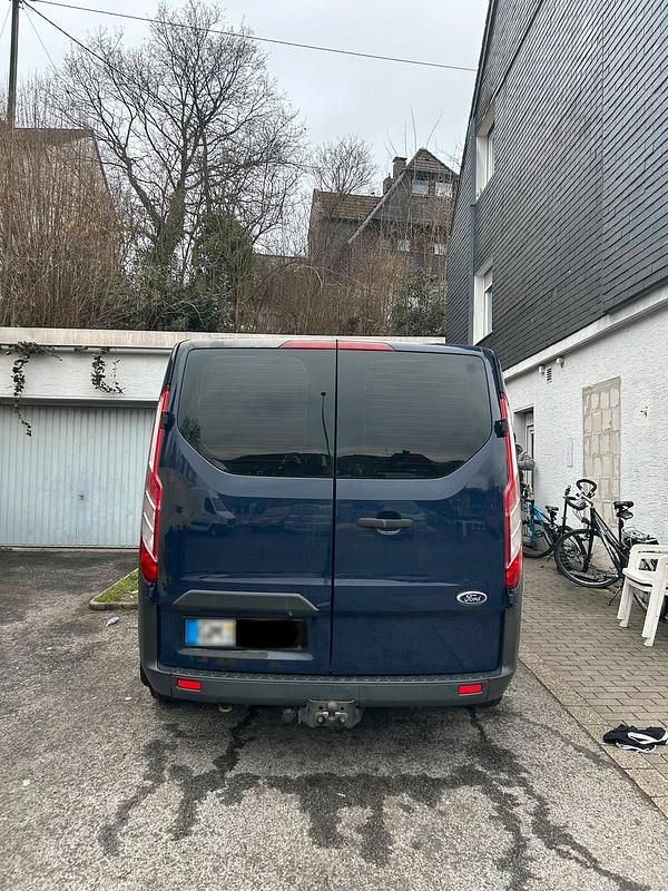Gebraucht Ford Transit Custom 100 PS (73 kW) 2014 Blau Van / Kleinbus