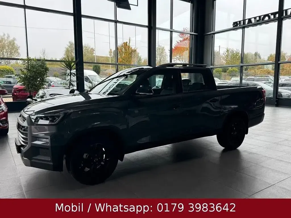 Neu KGM Musso 203 PS (149 kW) 2025 Dunkel grau metallic Pickup