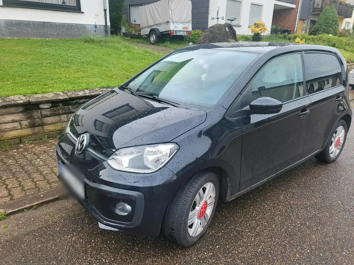 Gebraucht VW up! 75 PS (55 kW) 2018 Schwarz Kleinwagen