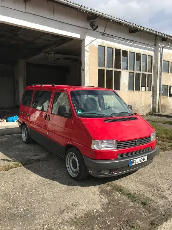 Gebraucht VW Multivan Allstar 84 PS (61 kW) 1995 Rot Van / Kleinbus