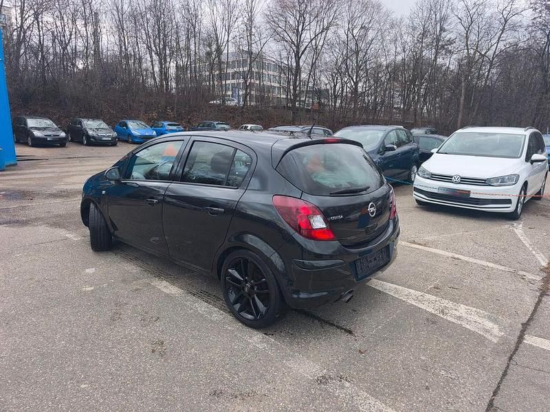 Gebraucht Opel Corsa 87 PS (63 kW) 2012 Schwarz Kleinwagen