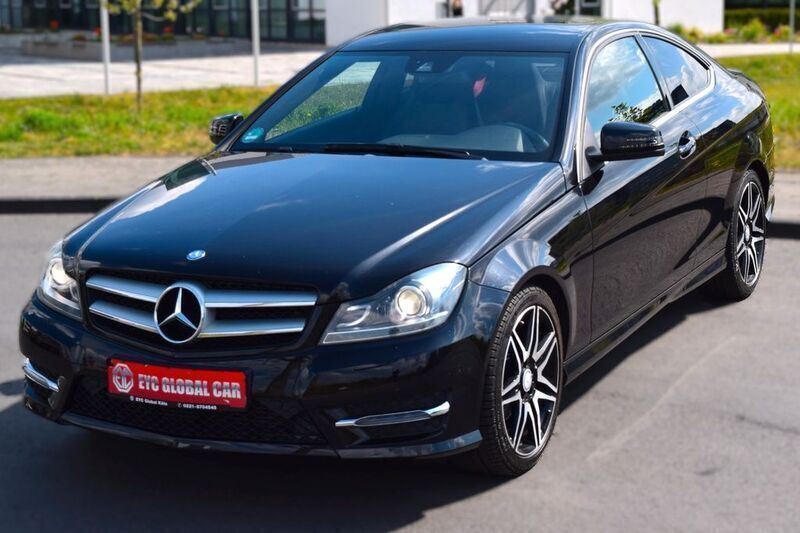Schwarz Gebraucht 2014 Mercedes C250 AMG Coupé | 17.900 € (Guter Preis) - Bild 1/4