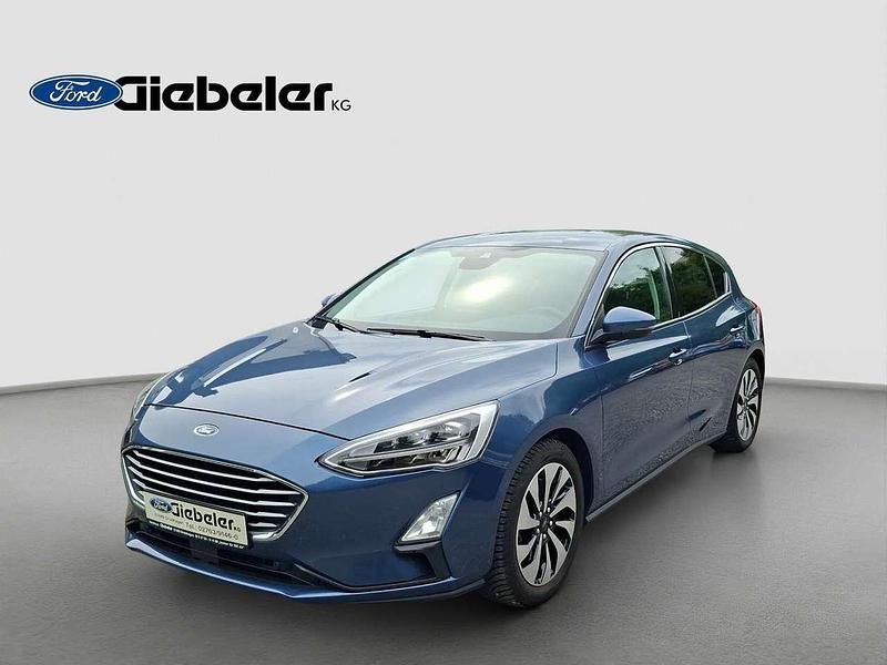 Gebraucht Ford Focus Cool & Connect 125 PS (91 kW) 2019 Chromablau metallic Kleinwagen