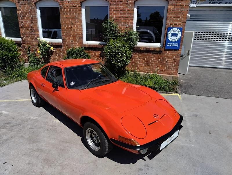 Orange Gebraucht 1972 Opel GT Coupé | 22.000 € - Bild 1/4