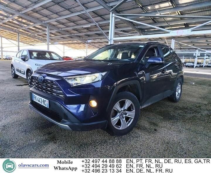 Gebraucht Toyota RAV4 Hybrid 218 PS (160 kW) 2019 Blau SUV