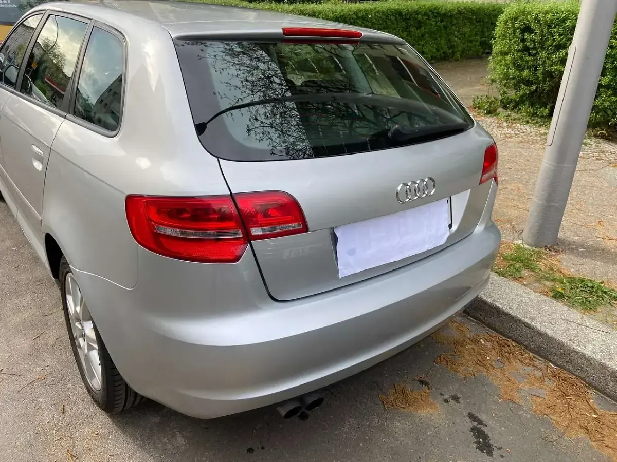Gebraucht Audi A3 Sportback S-Line 125 PS (91 kW) 2009 Silber Kleinwagen