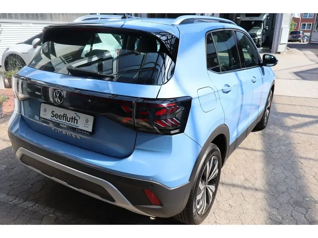 Neu VW T-Cross Style 116 PS (85 kW) 2026 Clear blue metallic SUV