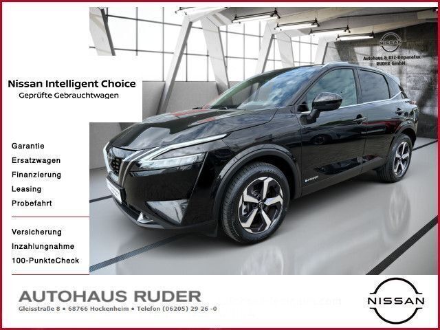 Black (m) (metallic) Gebraucht 2024 Nissan Qashqai N-Connecta SUV | 32.490 € (Superpreis) - Bild 1/4
