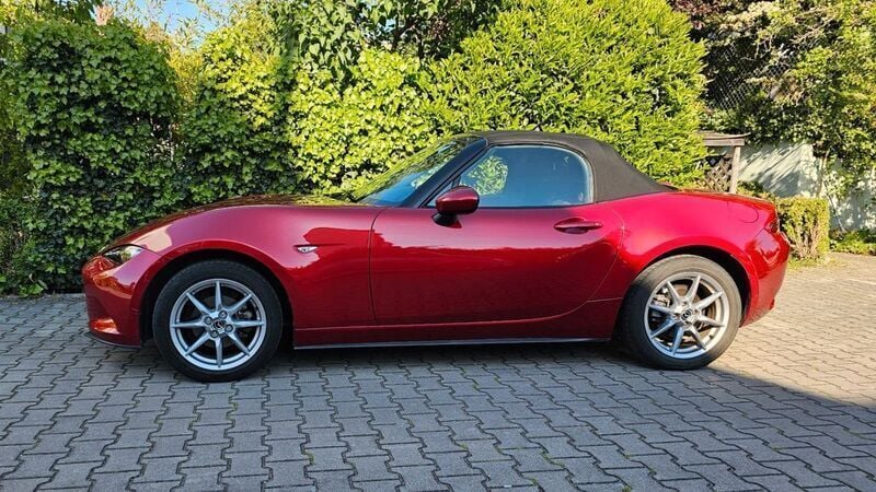 Rot Gebraucht 2016 Mazda MX5 Center-Line Cabrio | 14.500 € (Superpreis) - Bild 1/4